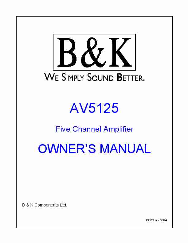 B&K; Stereo Amplifier AV5125-page_pdf